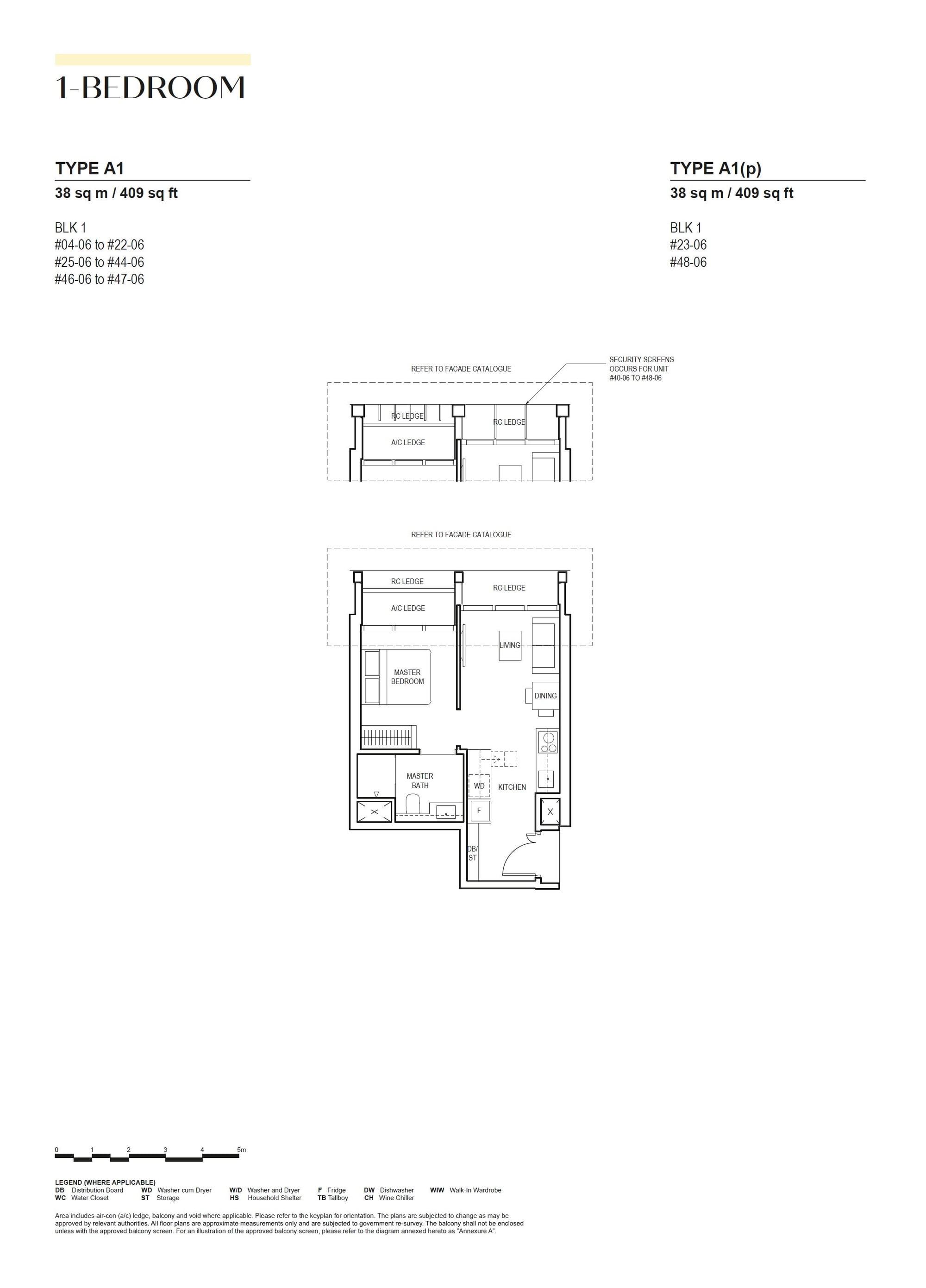 A1 floor plan
