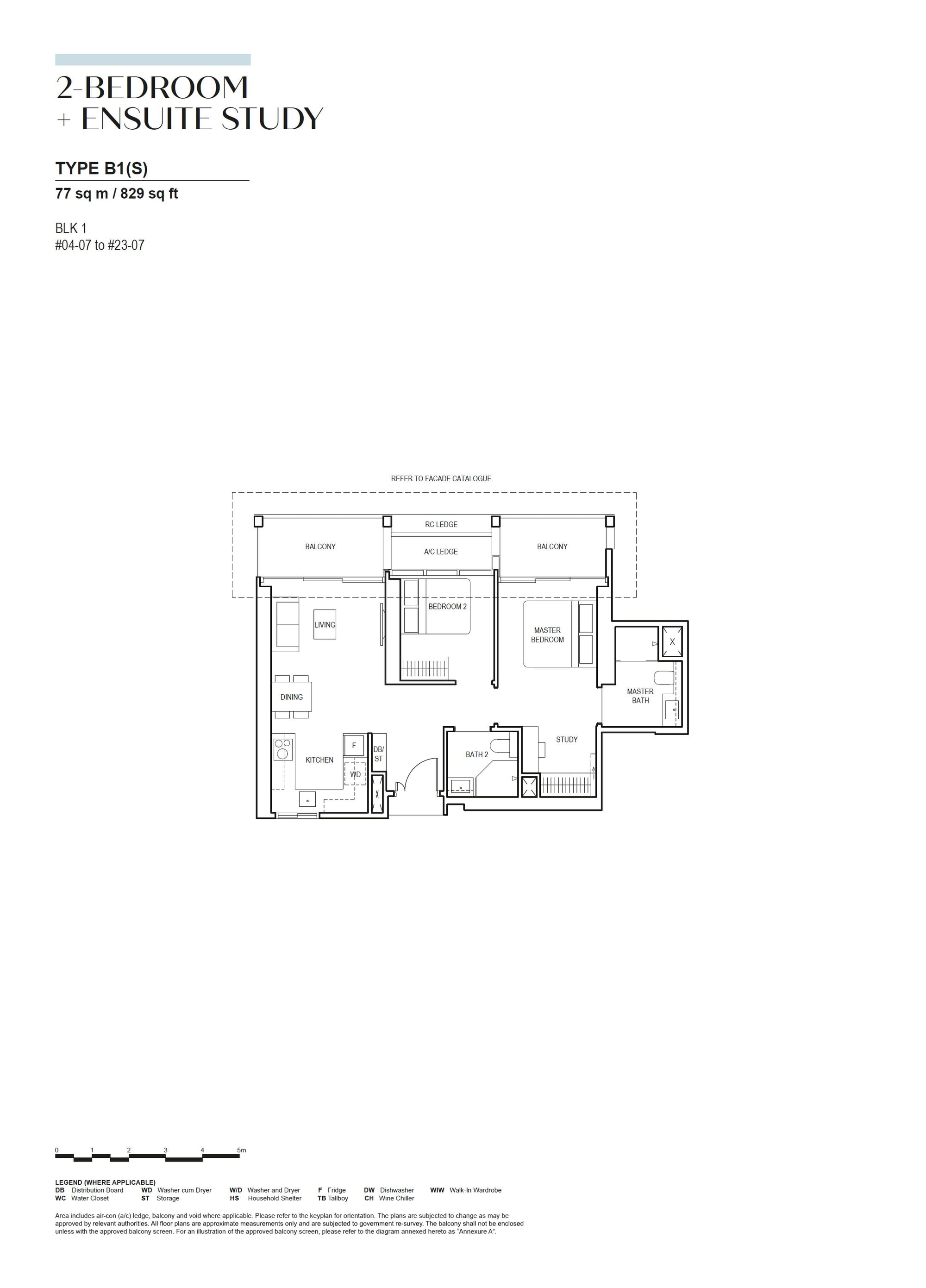 B1(S) floor plan