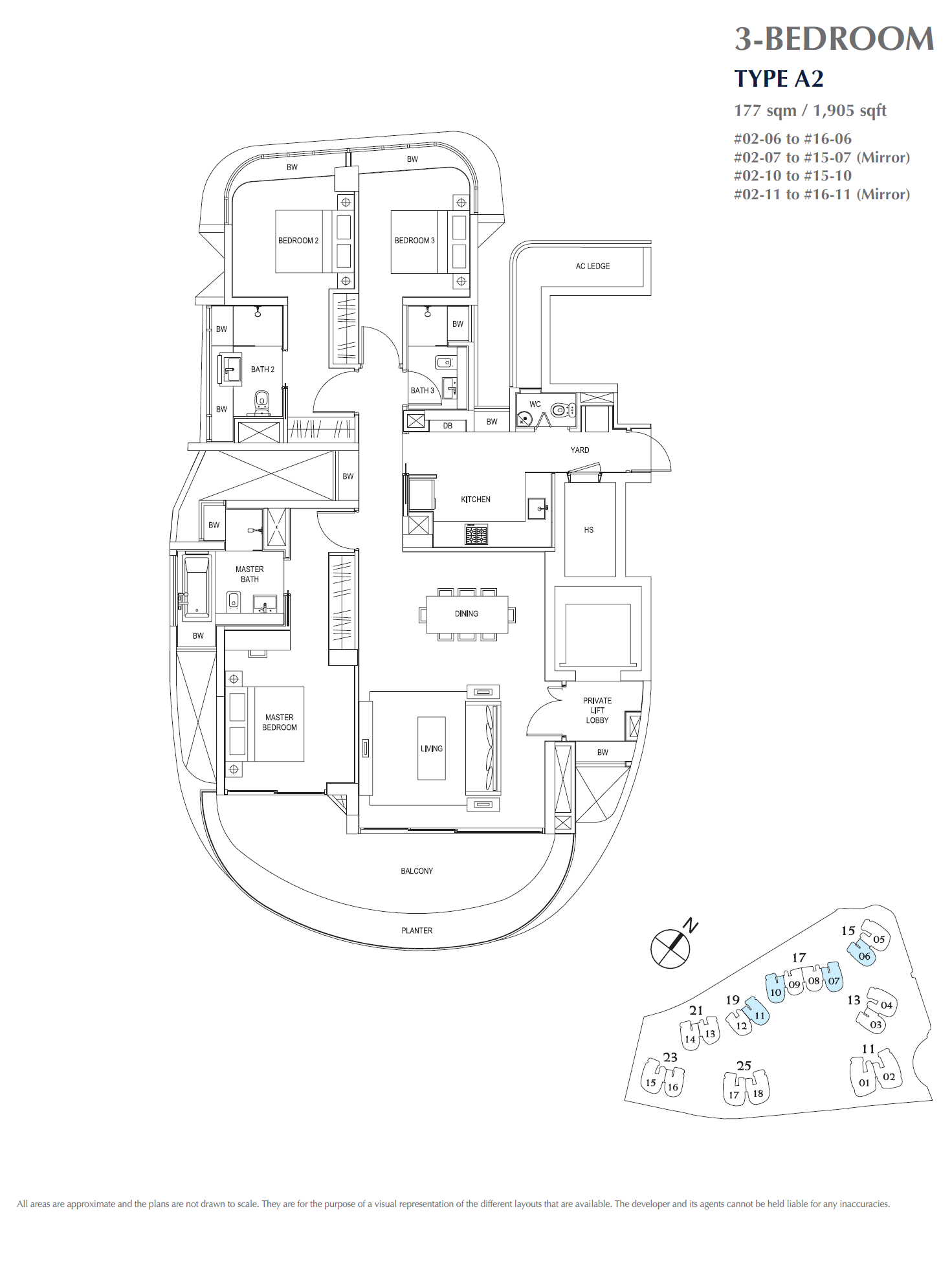 A2 floor plan