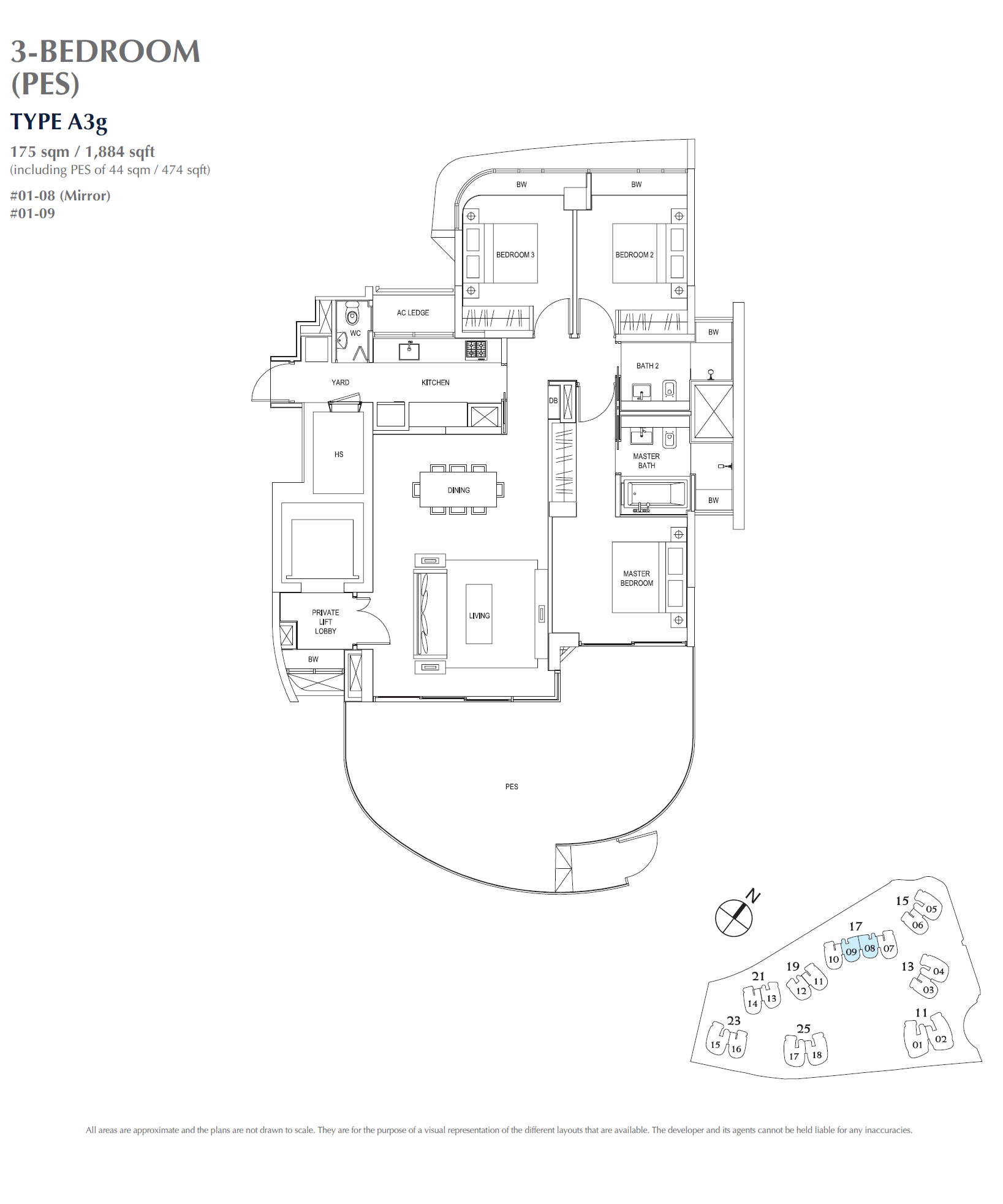 A3g floor plan