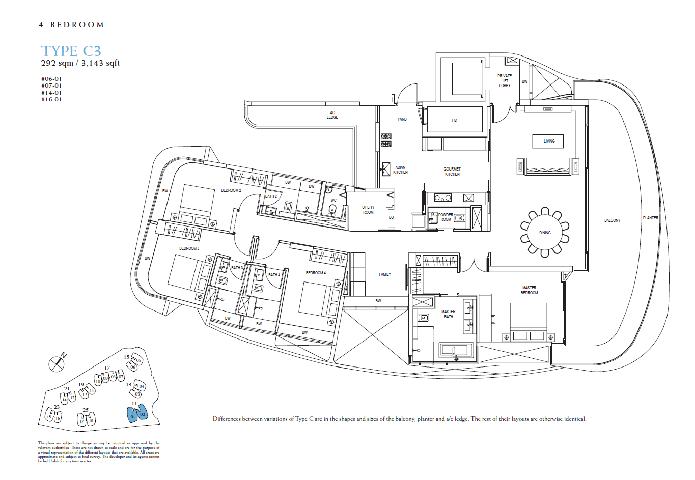 C3 floor plan