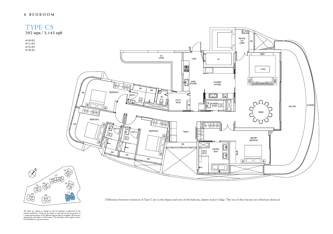 C5 floor plan