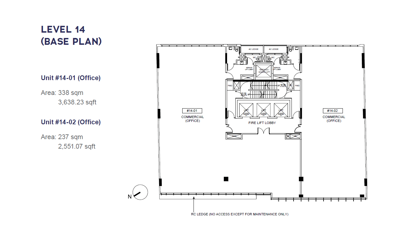 Level floor plan