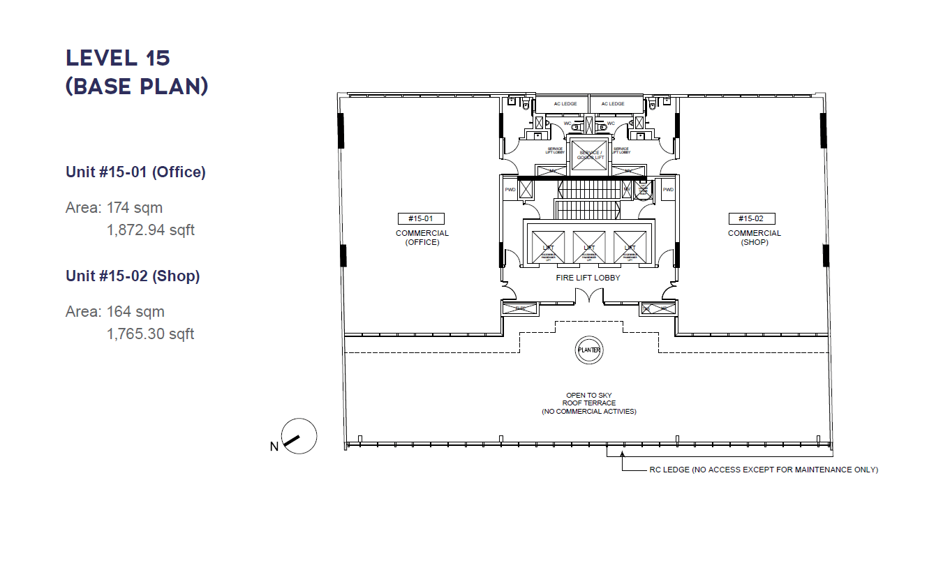 Level floor plan