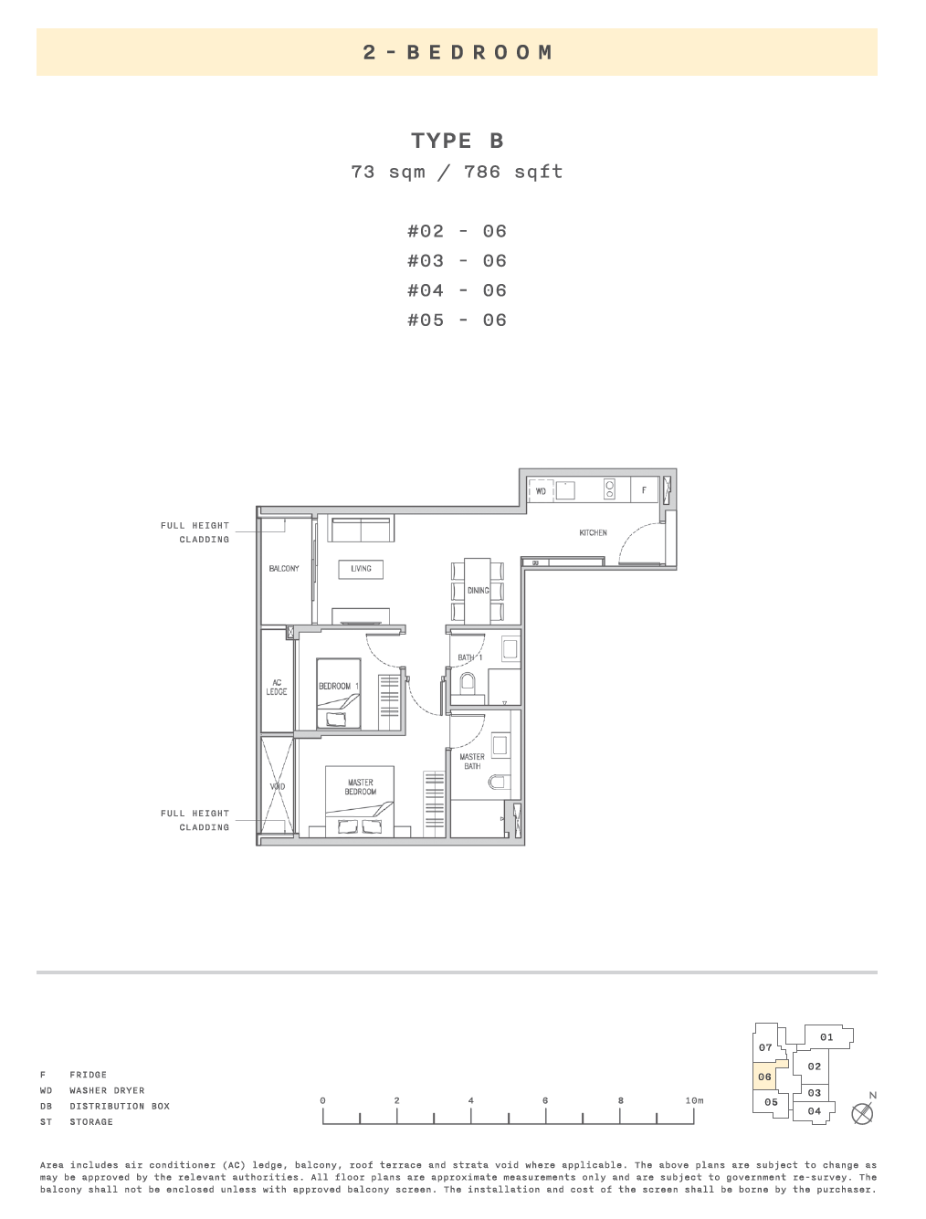 B floor plan
