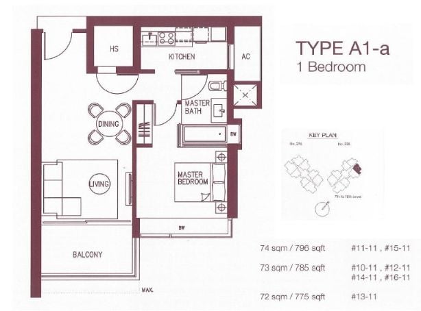 a1-a floor plan
