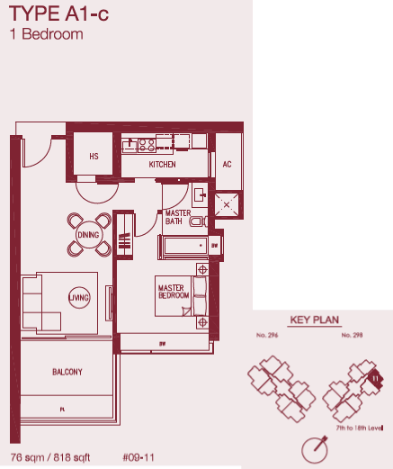 a1-c floor plan