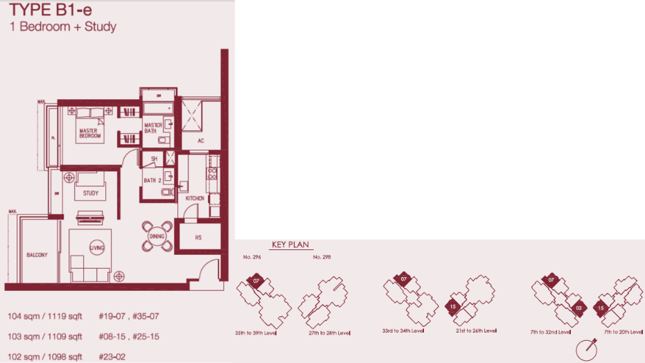 b1-e floor plan