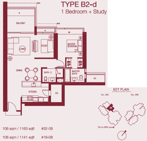 b2-d floor plan
