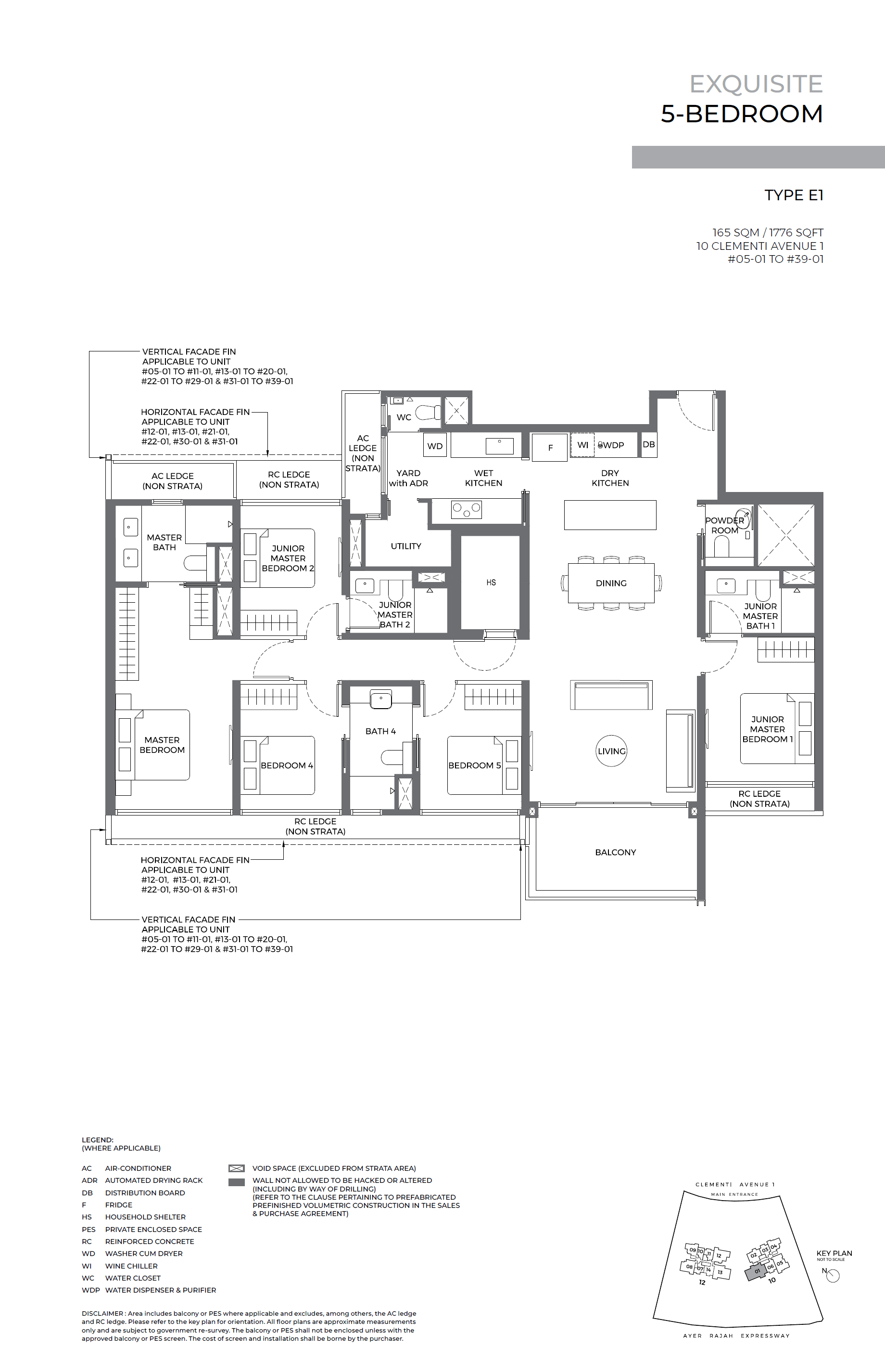 e1 floor plan