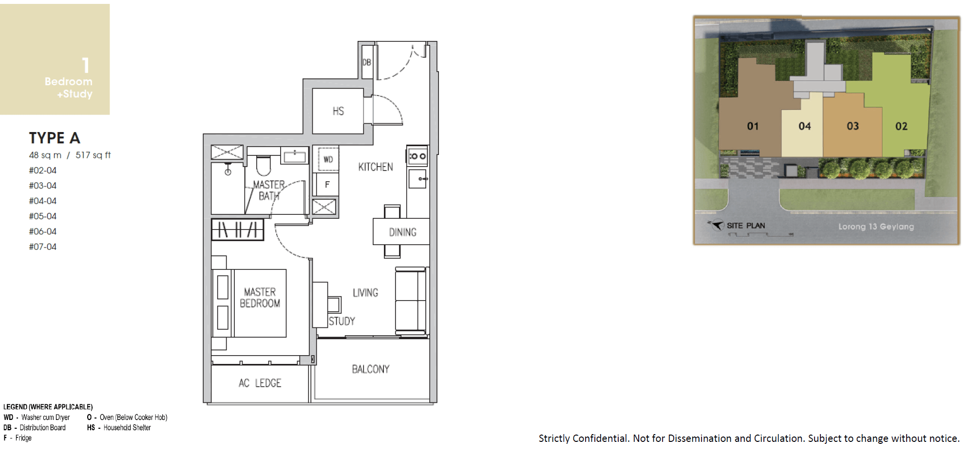 A floor plan