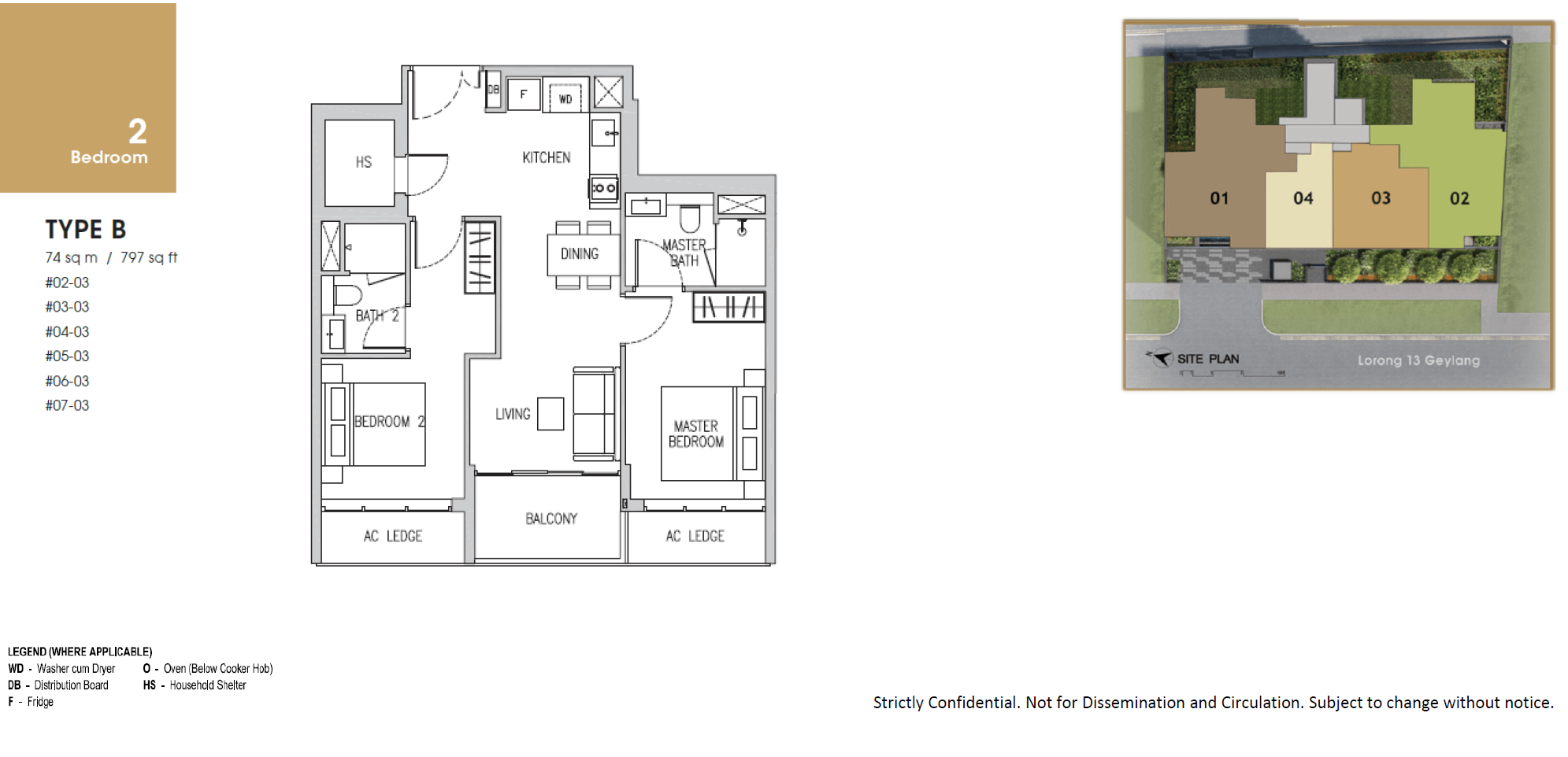 B floor plan