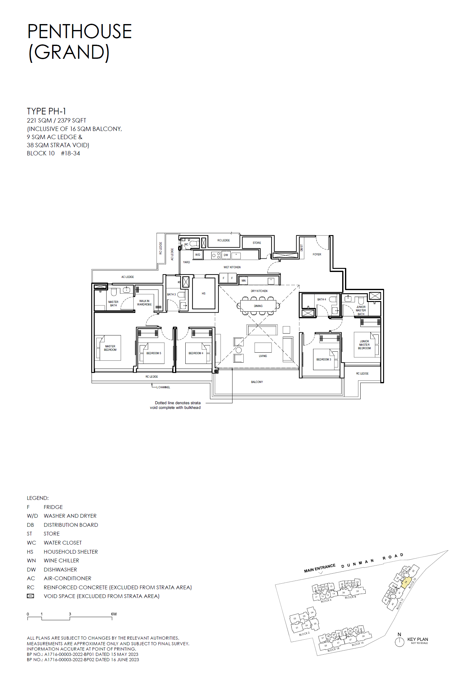 PH-1 floor plan