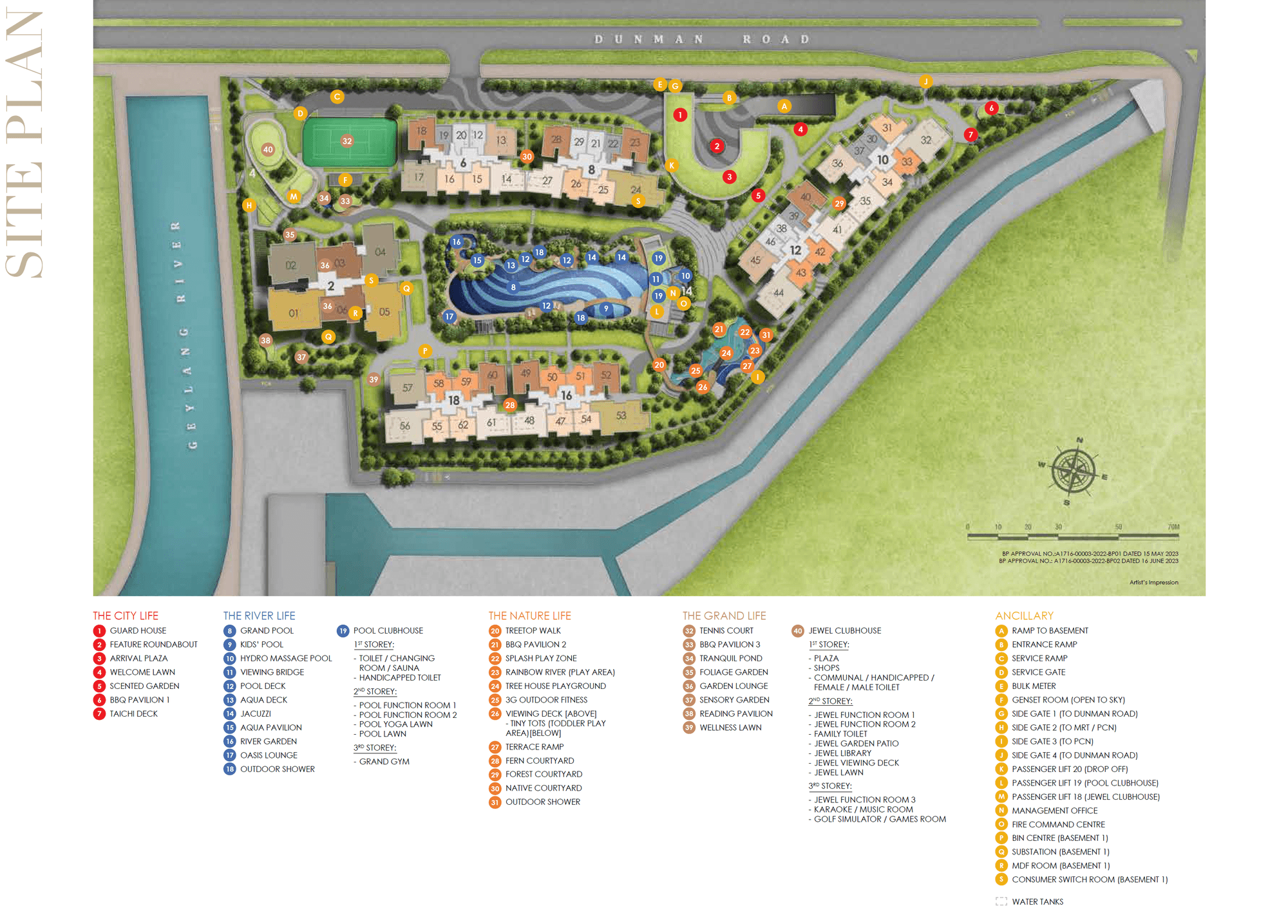 Grand Dunman 名門世家 site plan 2