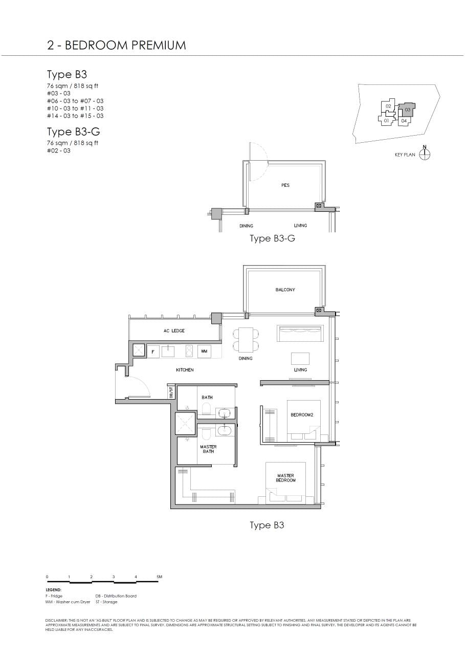 B3-G floor plan