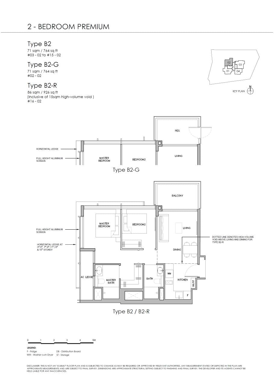 Type floor plan