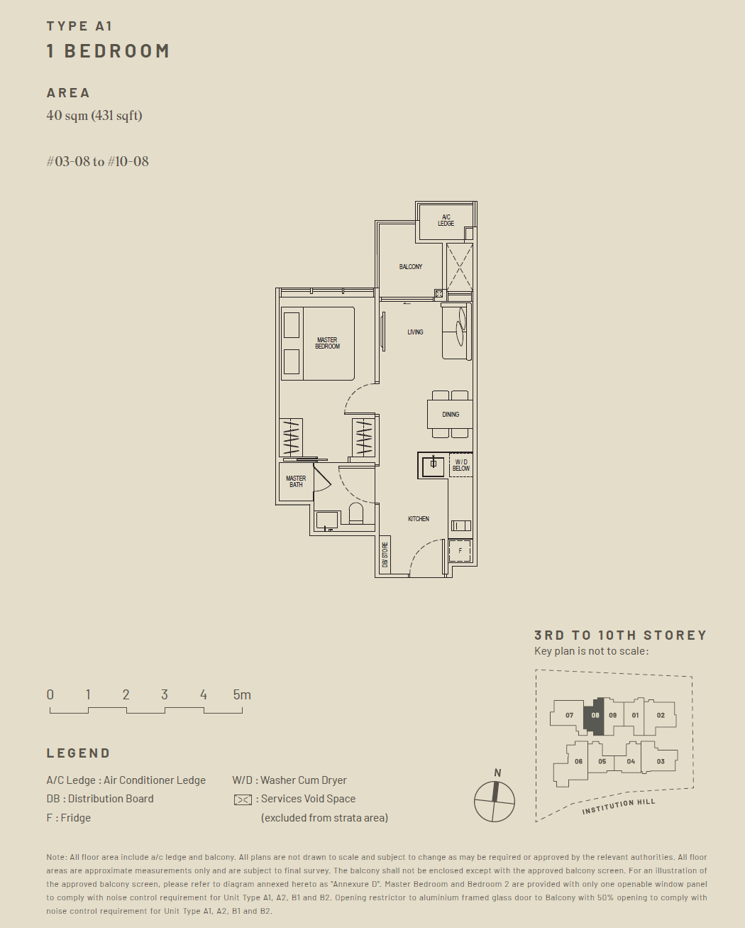 A1 floor plan