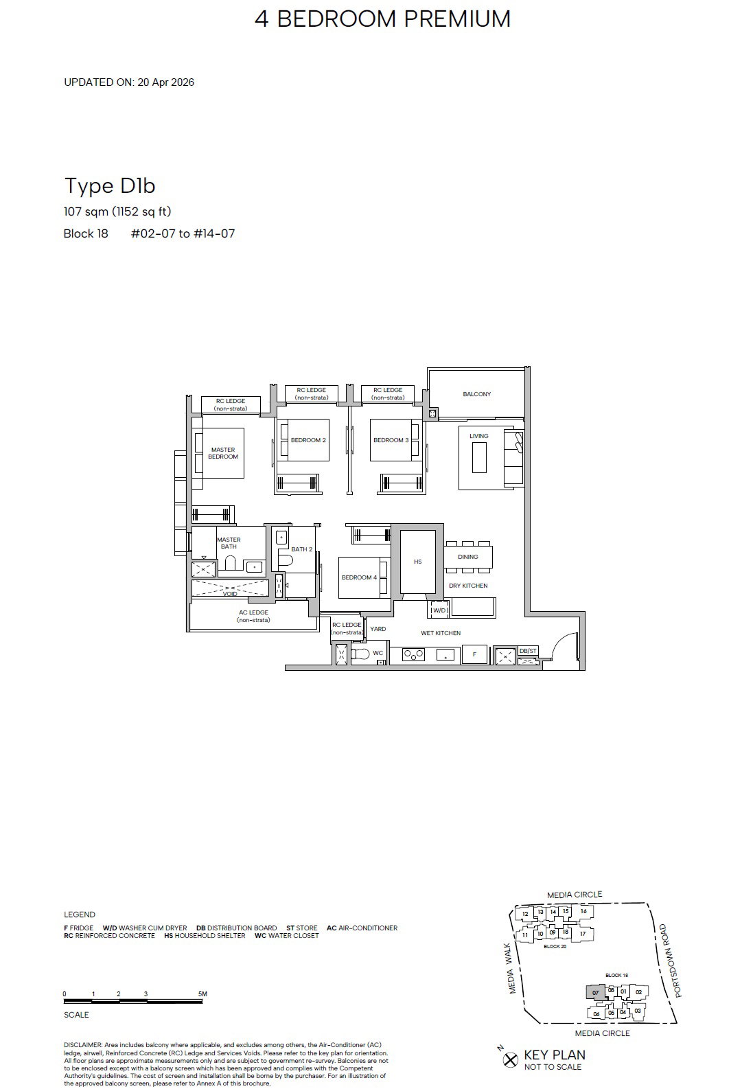 D1b floor plan