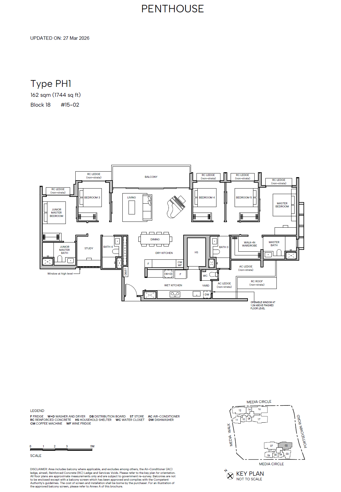 PH1 floor plan