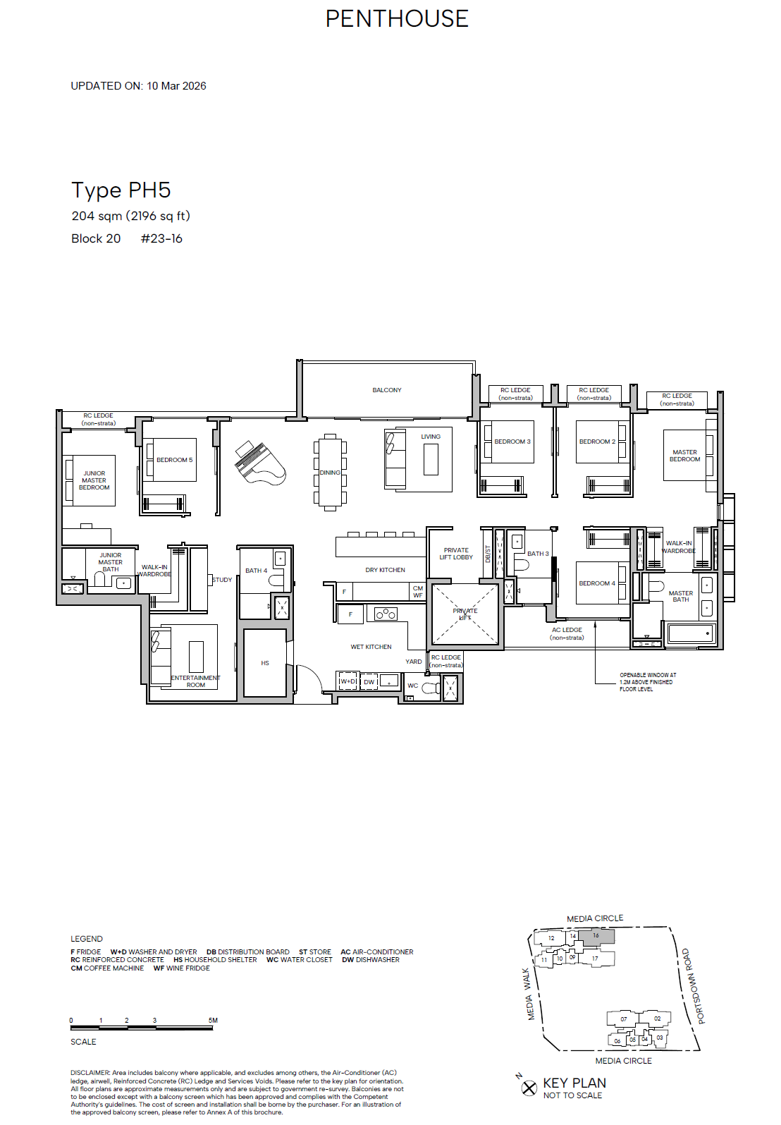 PH5 floor plan