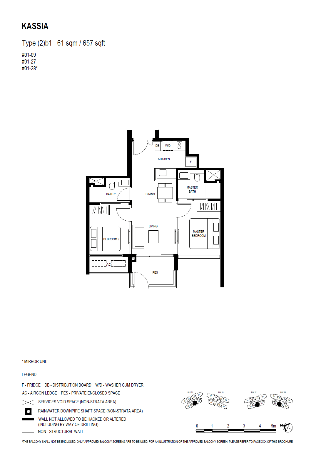 (2)b1 floor plan