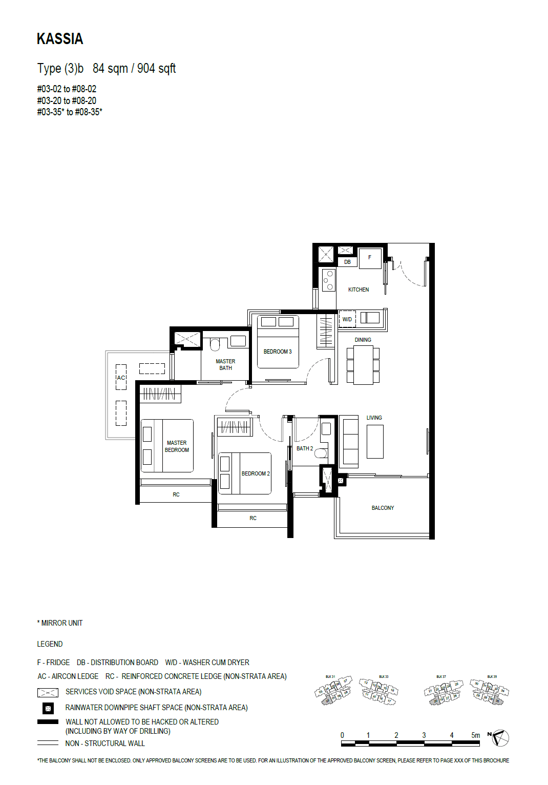 (3)b floor plan