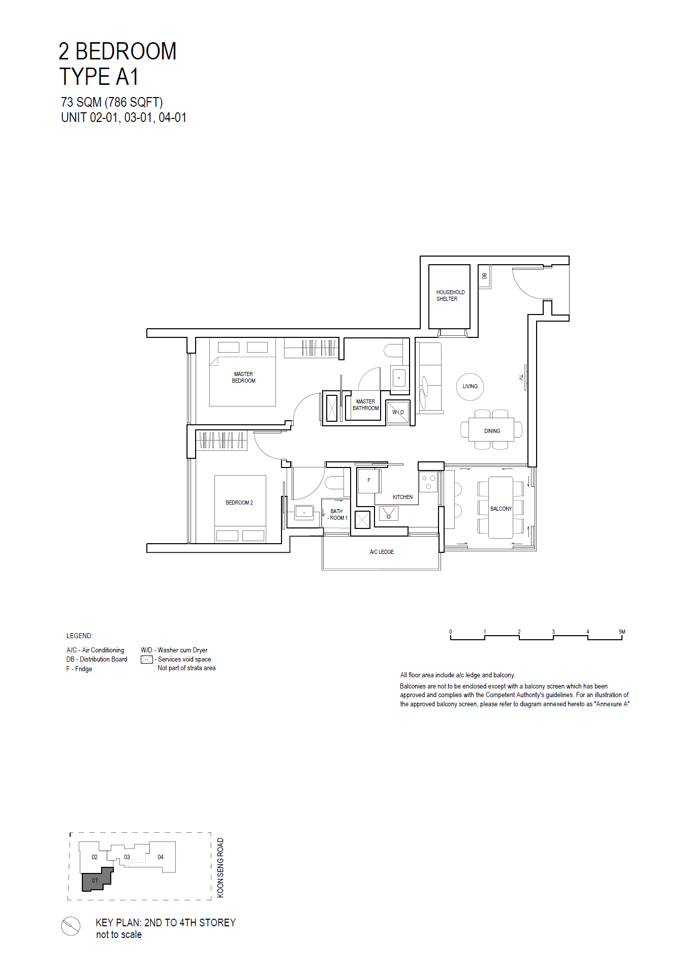 A1 floor plan