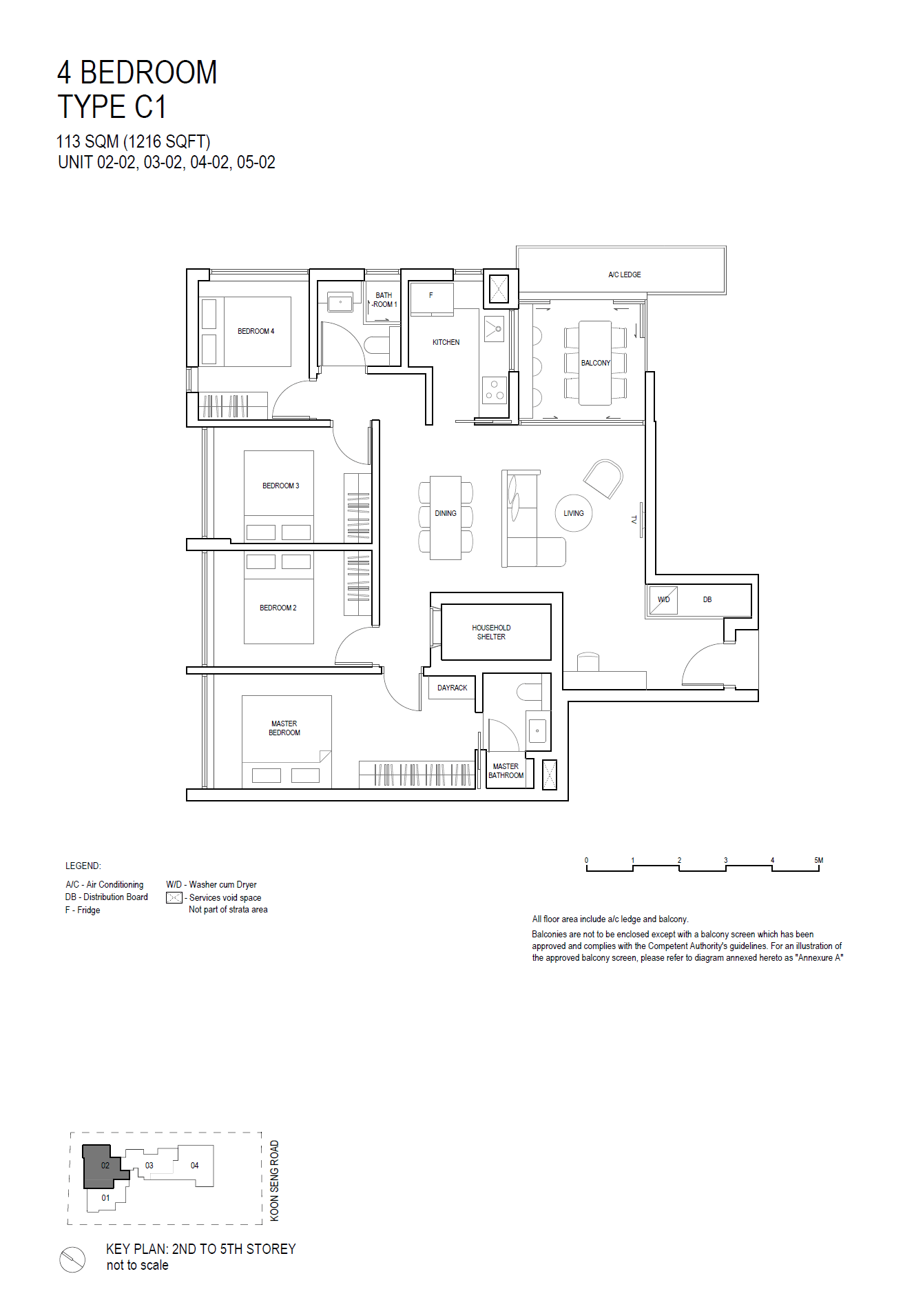 C1 floor plan