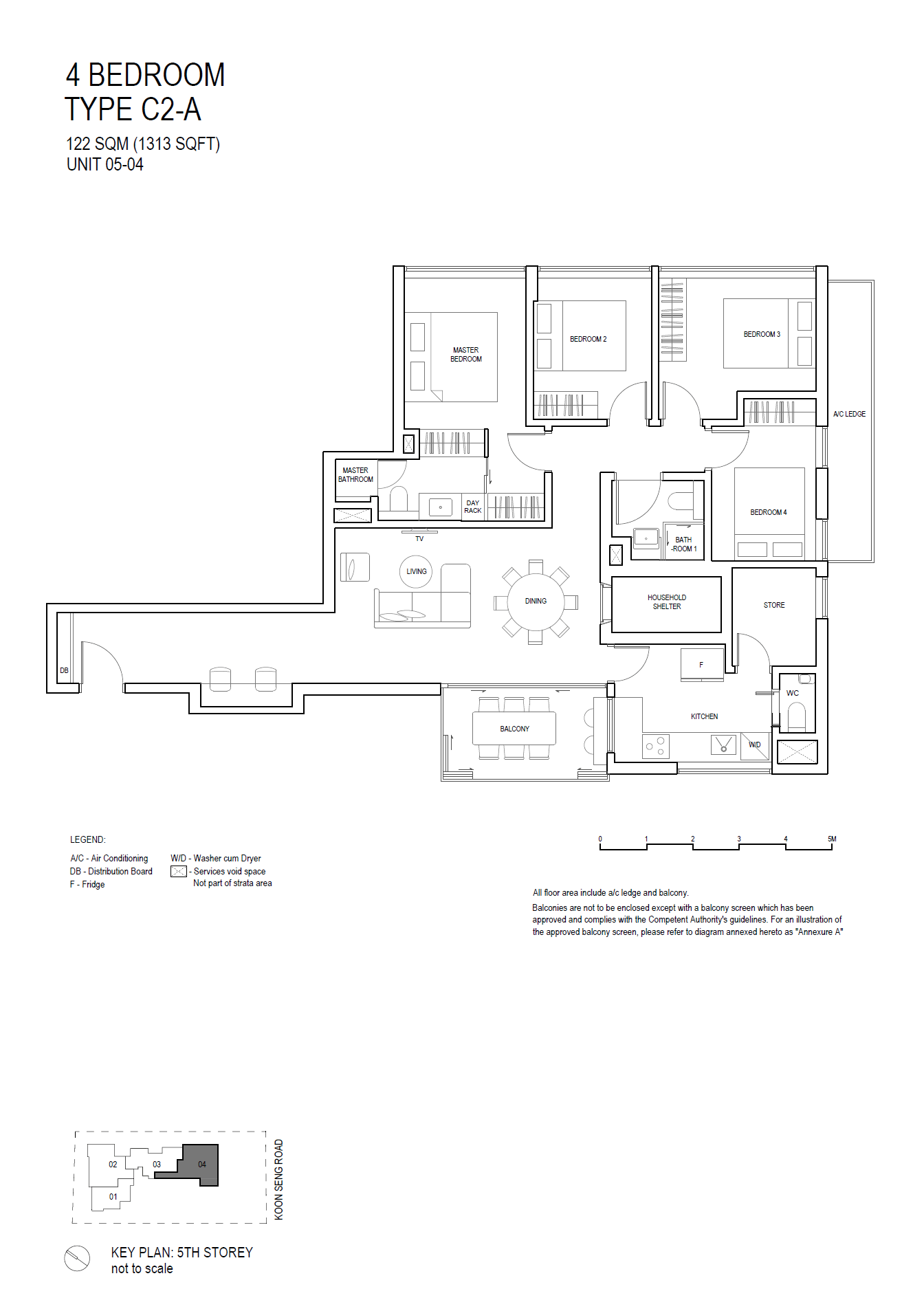 C2-A floor plan