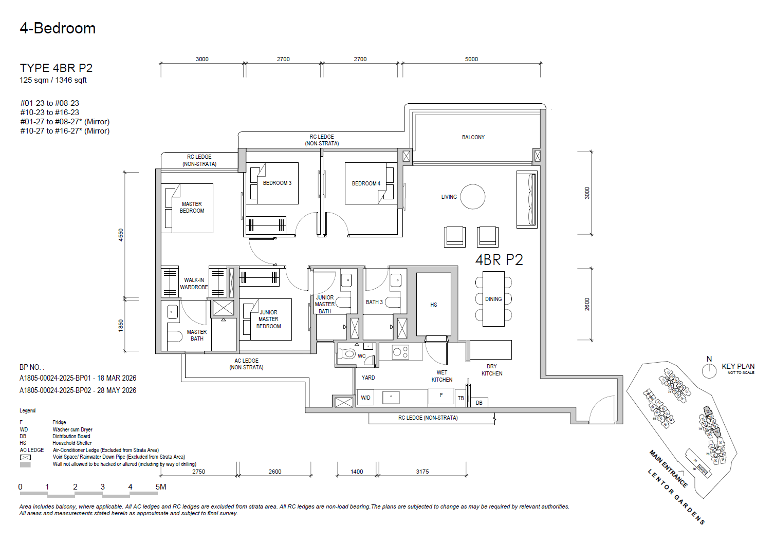 4BRP2 floor plan