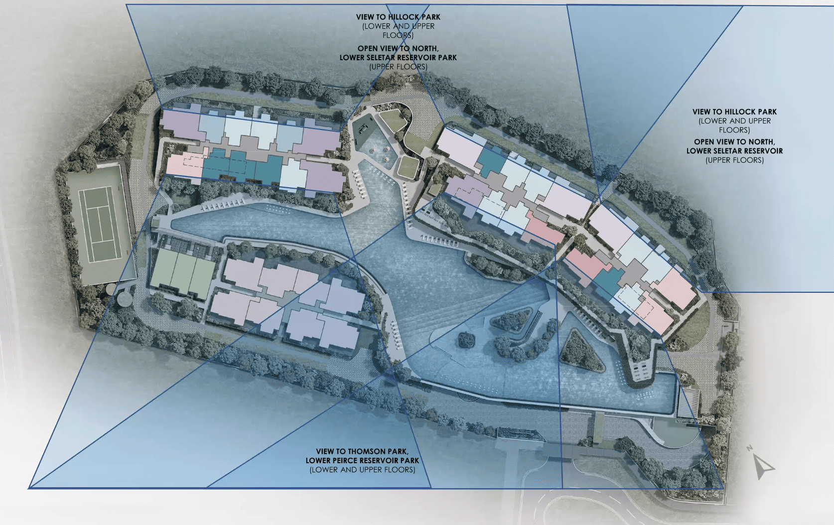 Lentor Gardens Residences 伦多花园 site plan 4