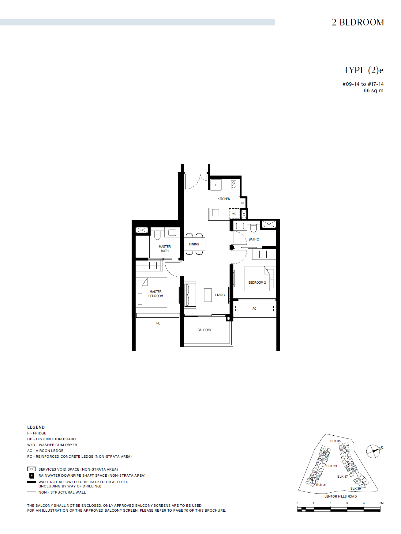 (2)e floor plan