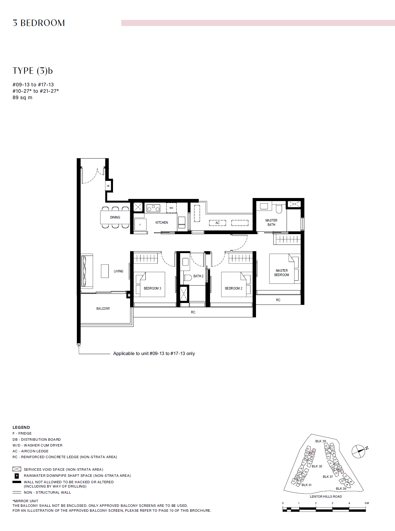 (3)b floor plan