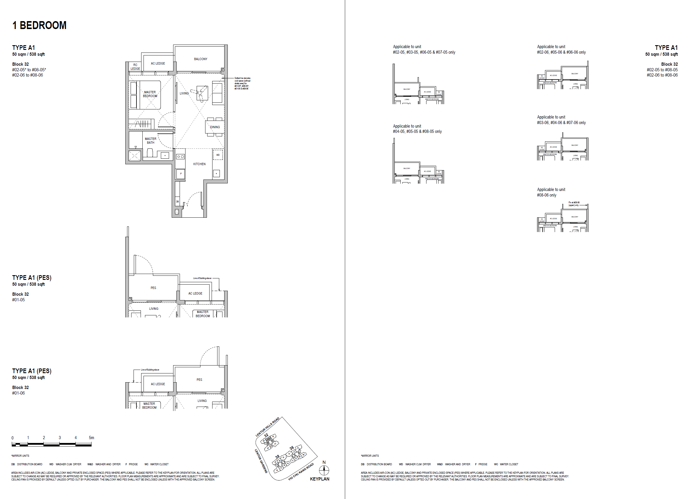 A1 floor plan