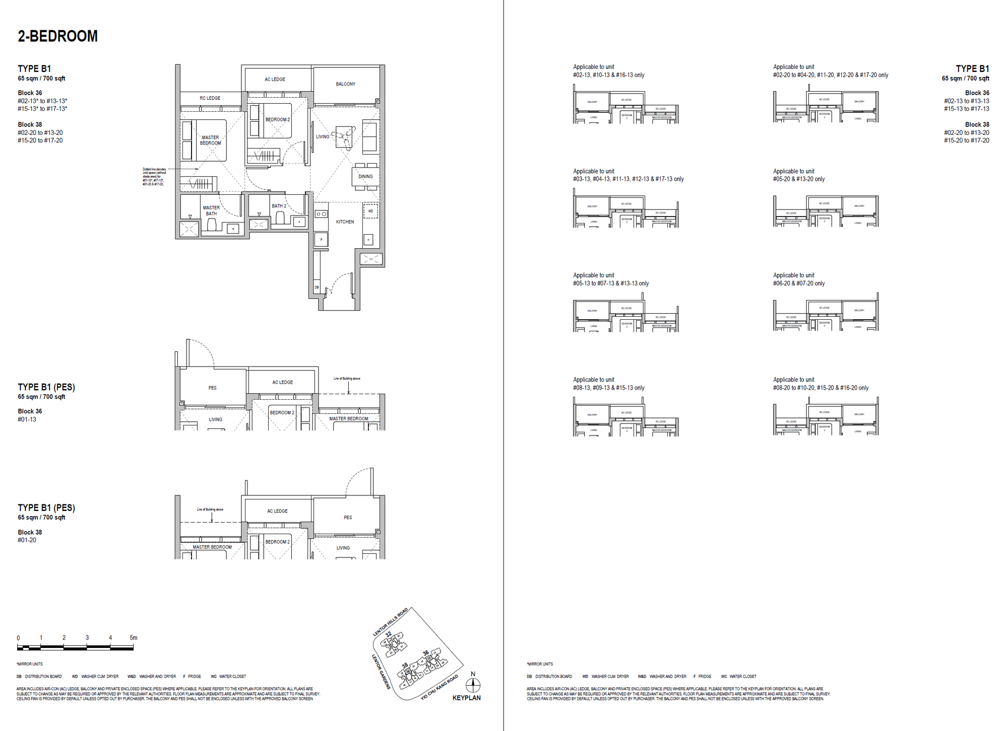 B1(PES) floor plan