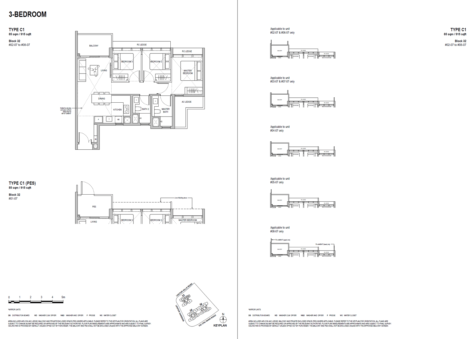 C1(PES) floor plan