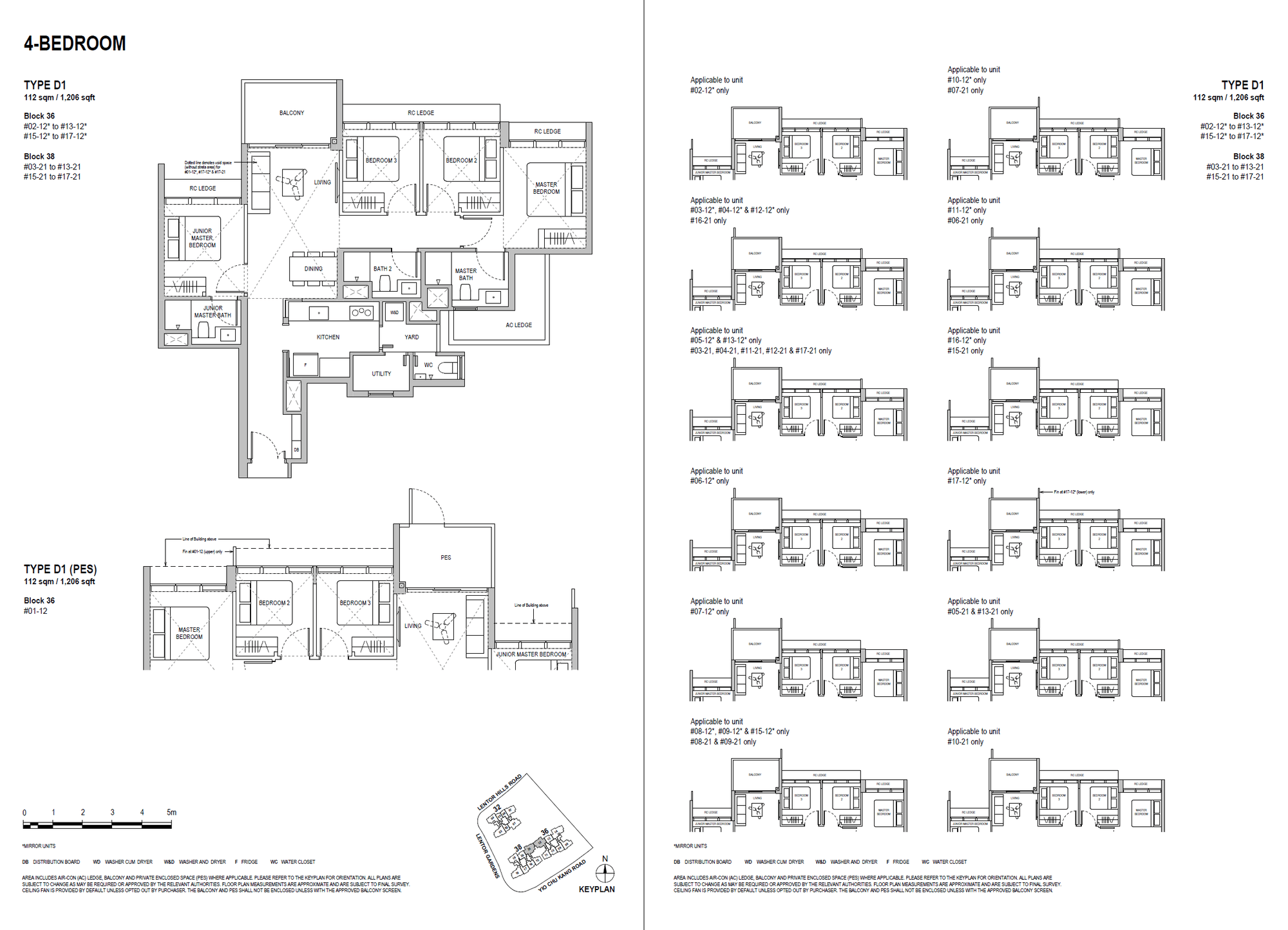 D1(PES) floor plan