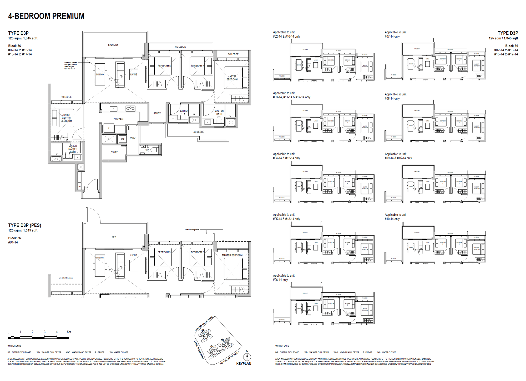 D3P(PES) floor plan