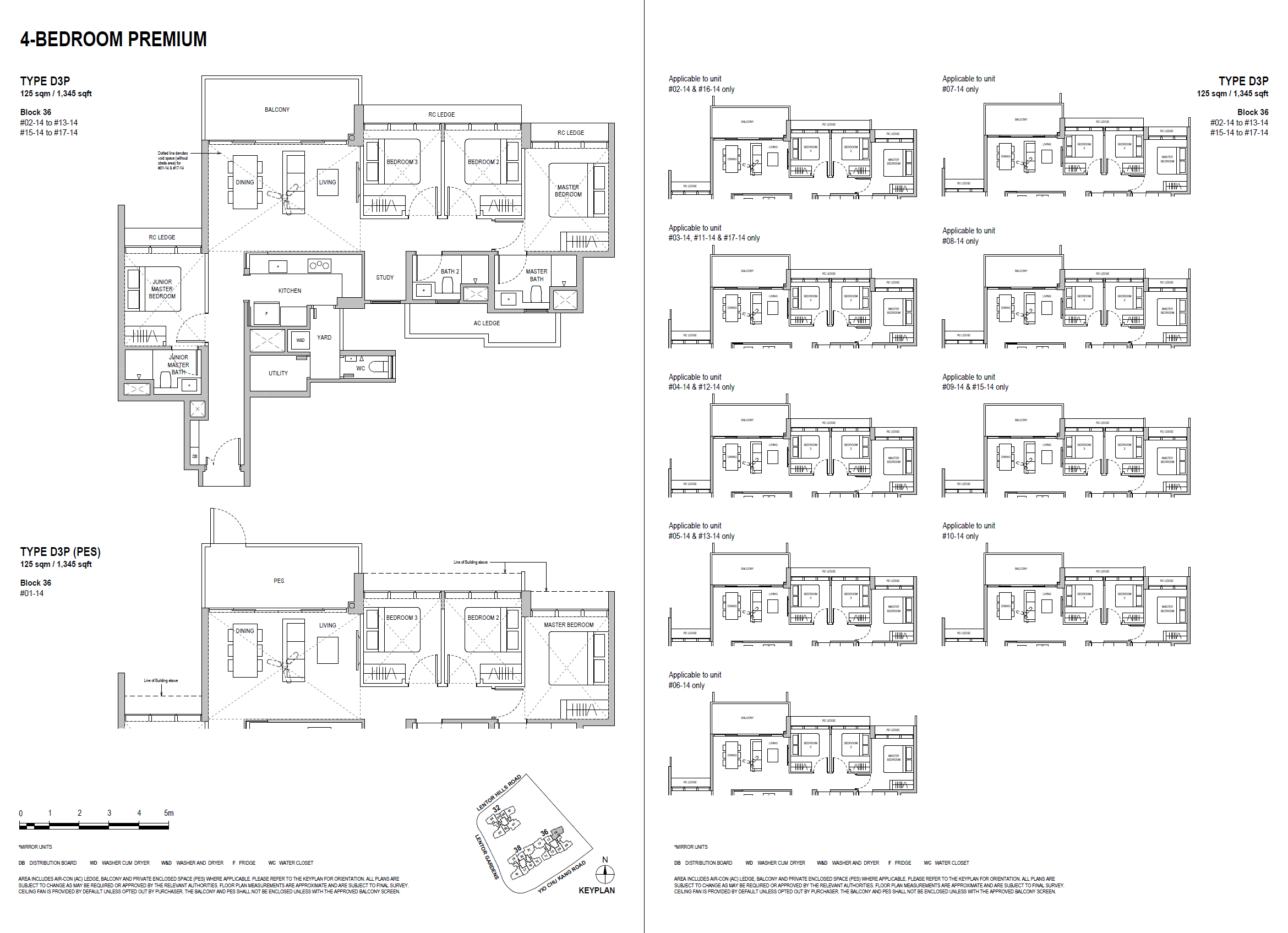 D3P floor plan