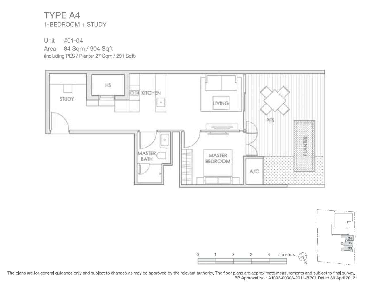 a4 floor plan