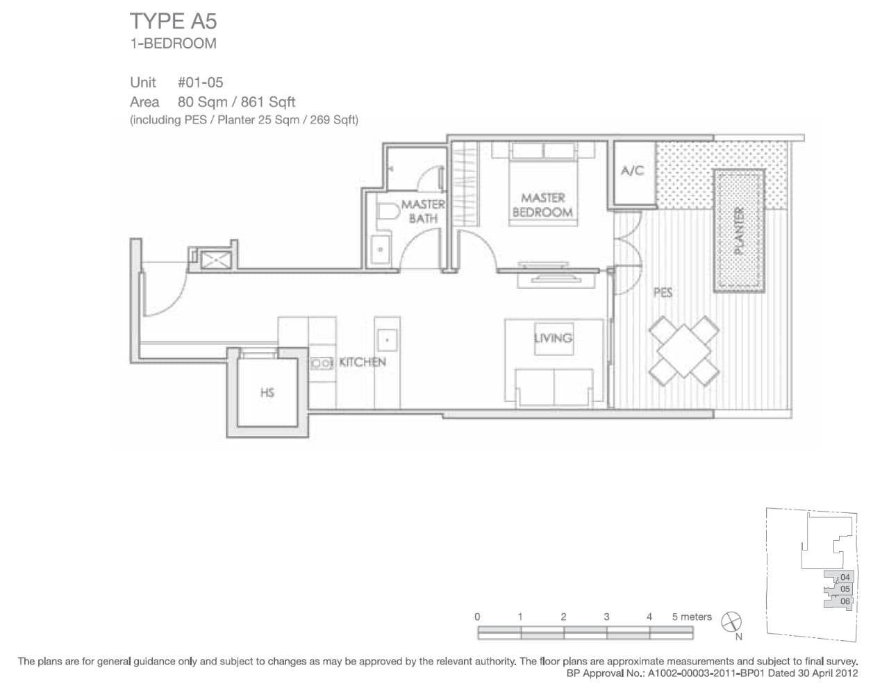 a5 floor plan