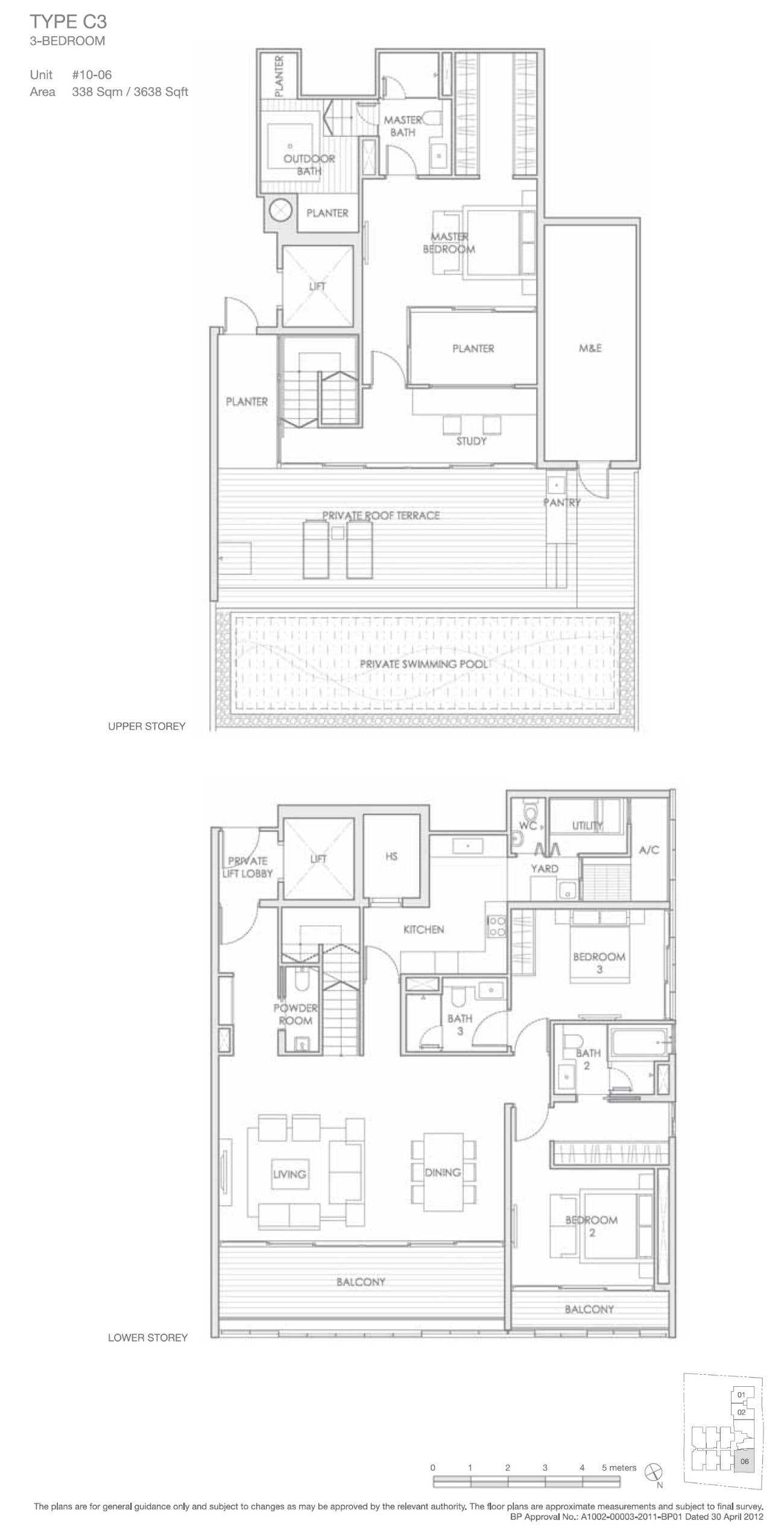 c3 floor plan