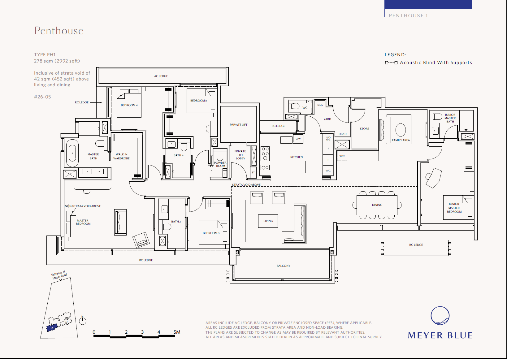 PH1 floor plan