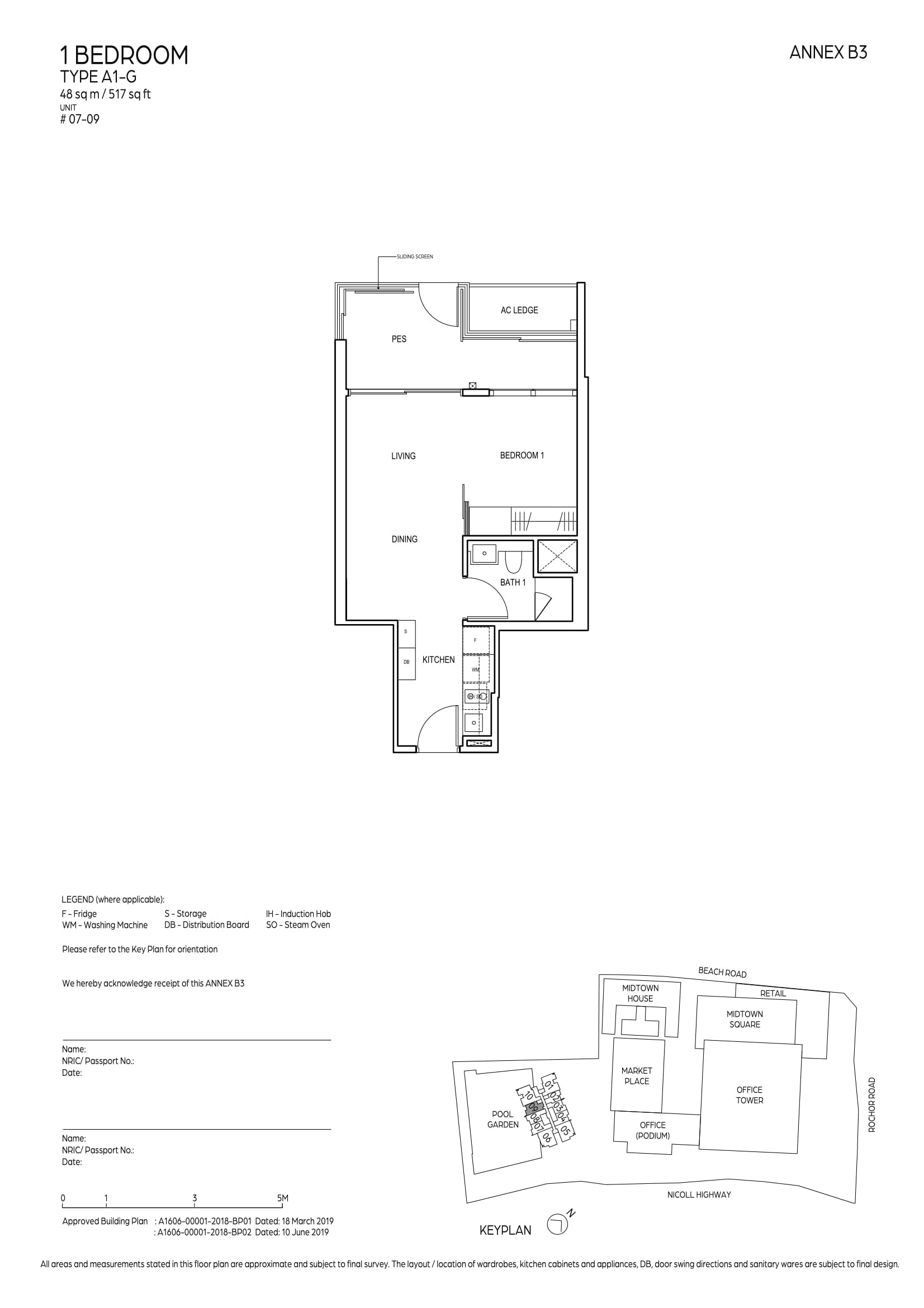 A1-G floor plan