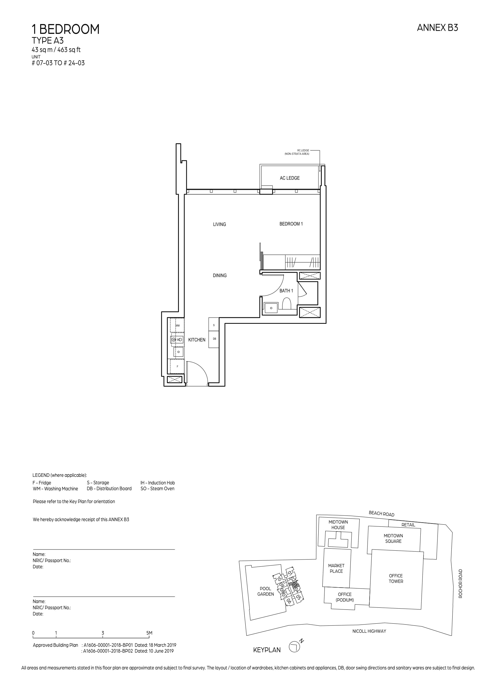 A3 floor plan