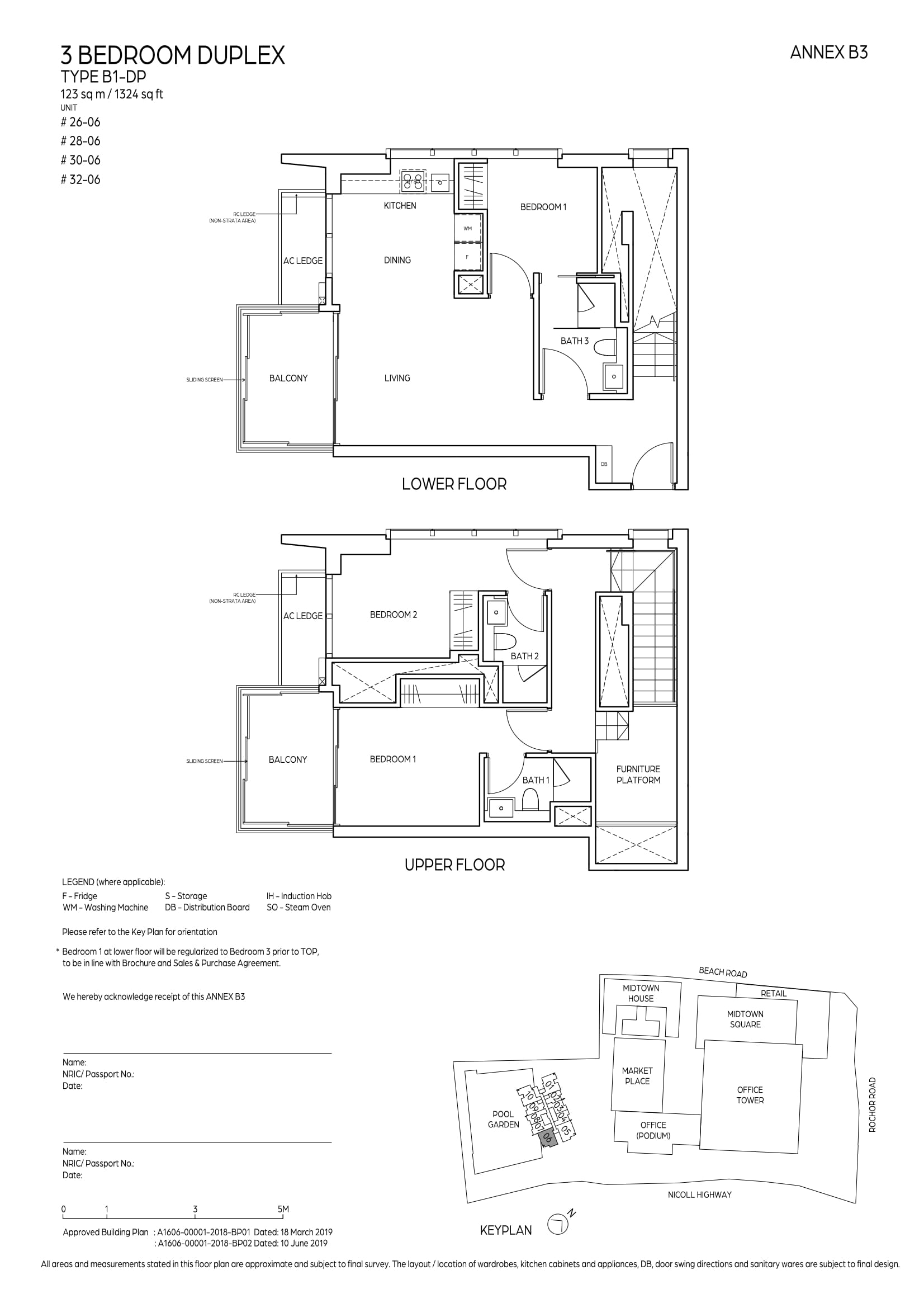 B1-DP floor plan