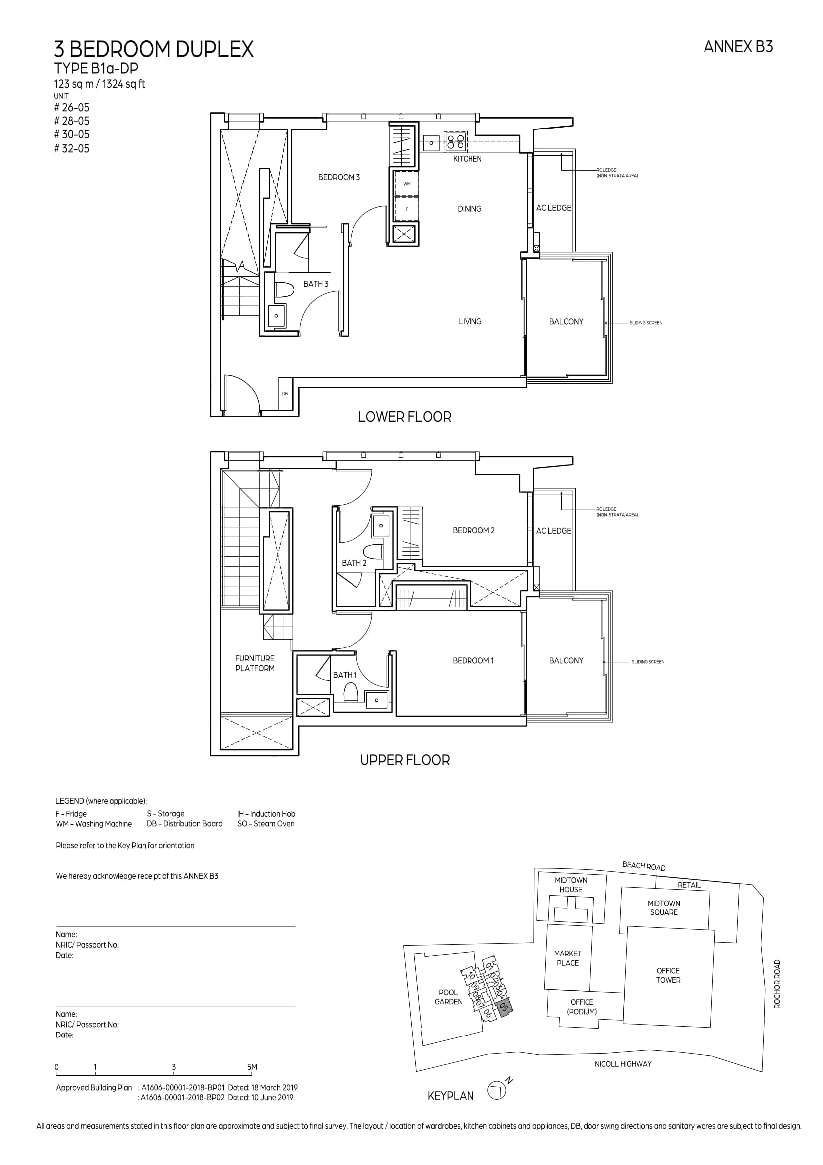 B1a-DP floor plan