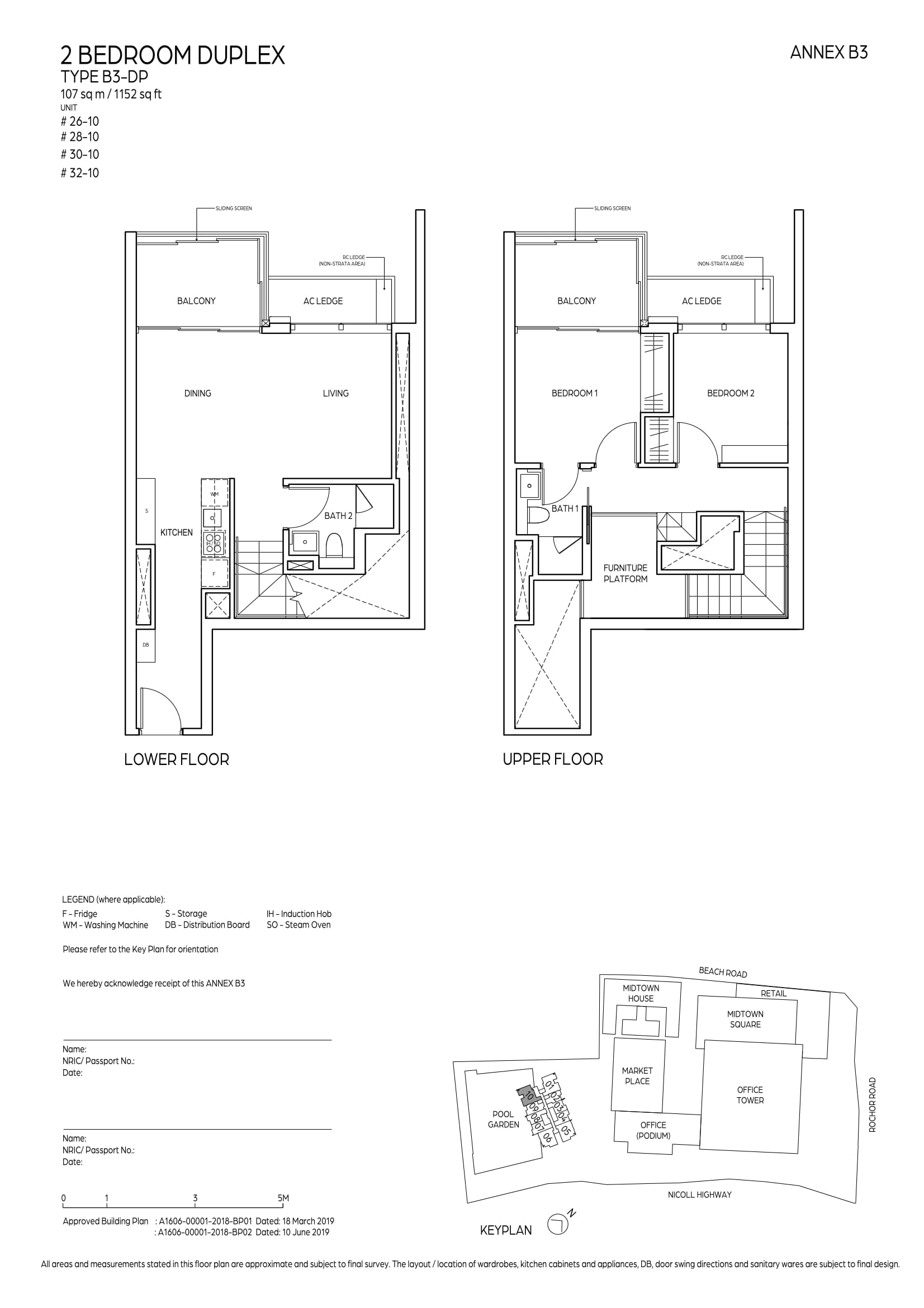B3-DP floor plan