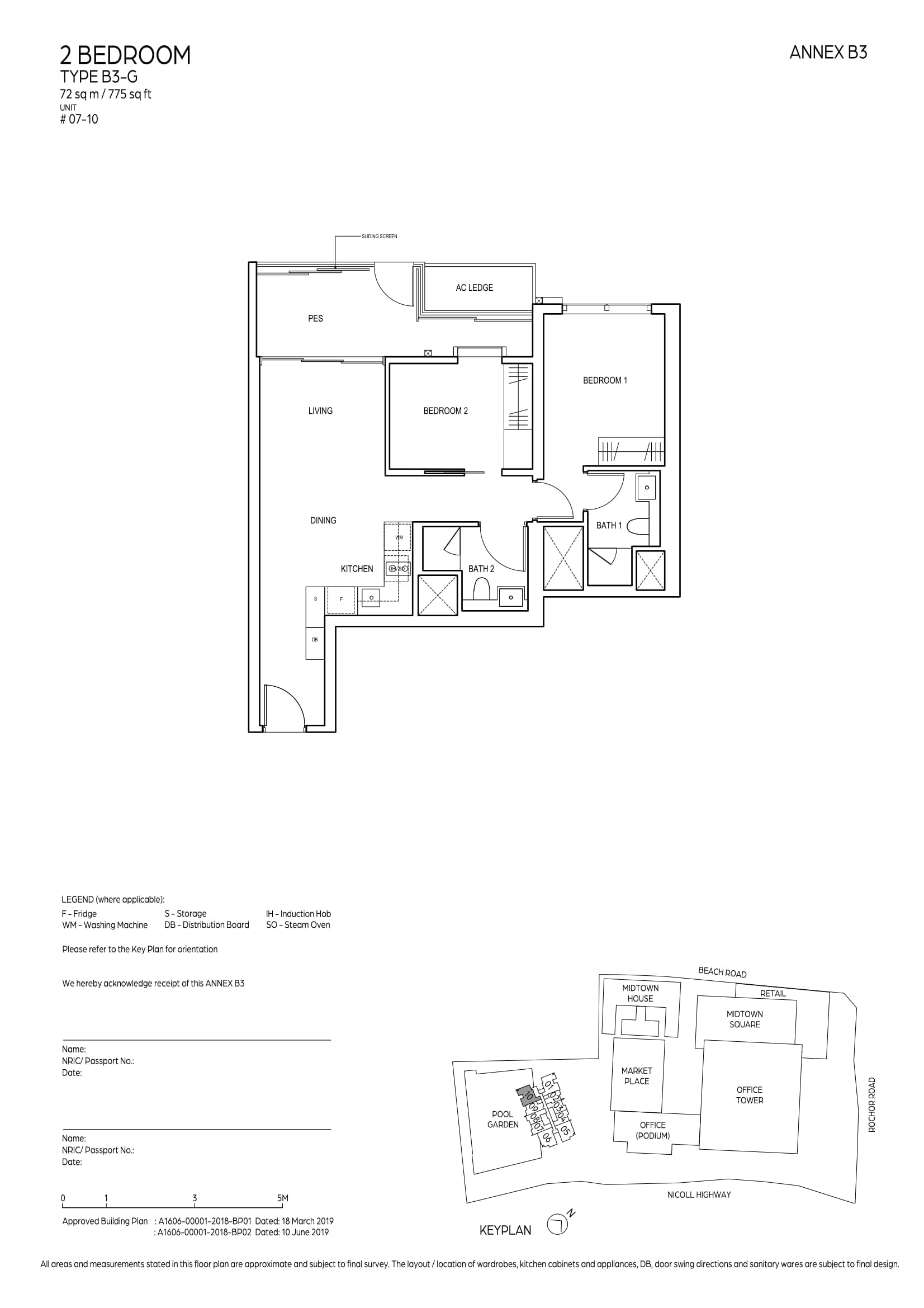 B3-G floor plan