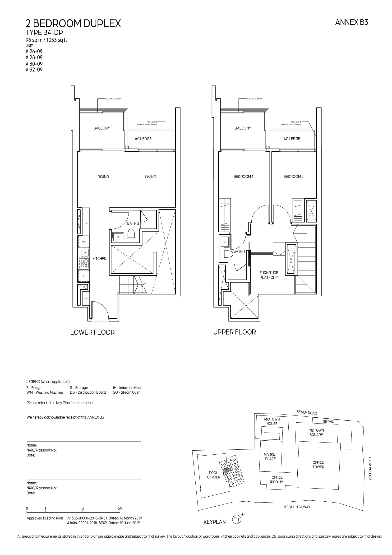 B4-DP floor plan